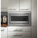 GE Profile Stainless Steel 30" Built - In Trim Kit for Microwave - JX830SFC