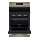 GE Slate Freestanding Electric Convection Range with No-Preheat Air Fry (5.0 Cu. Ft.) - JCB840ETES