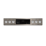 GE Profile Slate Slide-In Electric Convection Range with Air Fry (6.3 Cu. Ft.) - PCS940EMES