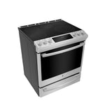 GE Profile Stainless Steel 30" Slide-In Electric Range (5.3 Cu. Ft.) - PCS940YMFS