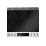 GE Profile Stainless Steel 30" Slide-In Electric Range (5.3 Cu. Ft.) - PCS940YMFS