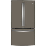 GE Slate Counter-Depth French-Door Refrigerator ( 23.1 Cu.Ft. ) - GWE23GMNES