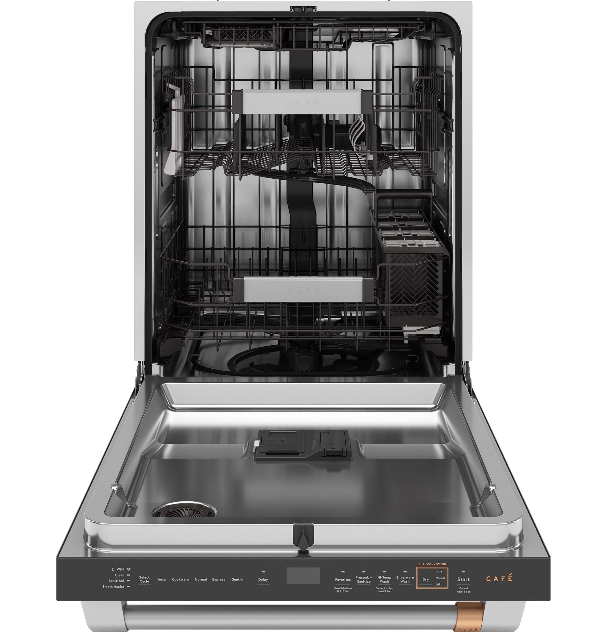 Café Stainless Steel CustomFit Dishwasher with Dual Convention Dry - CDT858P2VS1