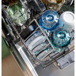 Café Matte Black CustomFit Dishwasher with Dual Convection Ultra Dry - CDT858P3VD1