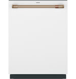 Café Matte White Custom-Fit Dishwasher with UltraWash - CDT888P4VW2