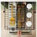 Café Matte White Custom-Fit Dishwasher with UltraWash - CDT888P4VW2