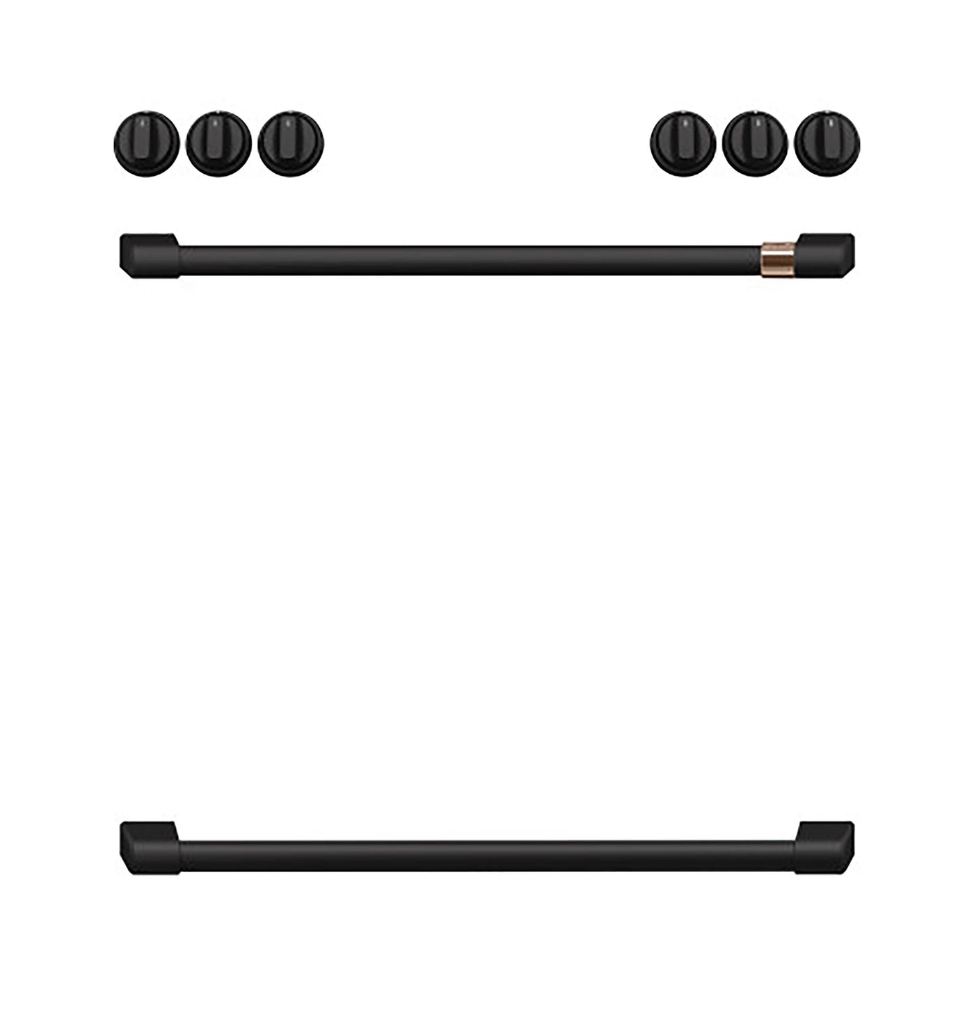 Café Black Custom Handle Kit for Range - CXFCEHKPMFB