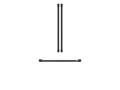 Café Black Custom Refrigeration Handle Kit - CXLB3H3PMFB