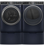 GE Profile™ Blue Sapphire Smart Steam Front Load Electric Dryer with Sanitize Cycle ( 7.8 cu. ft.) - PFD87ESPVRS