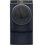 GE Profile™ Blue Sapphire Smart Steam Front Load Electric Dryer with Sanitize Cycle ( 7.8 cu. ft.) - PFD87ESPVRS