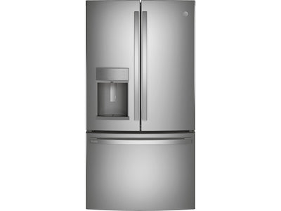GE Profile Stainless Steel Counter-Depth French-Door Refrigerator (22.1 Cu.Ft.) - PYD22KYNFS