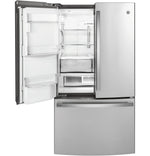 GE Profile Stainless Steel Counter-Depth French-Door Refrigerator (22.1 Cu.Ft.) - PYD22KYNFS