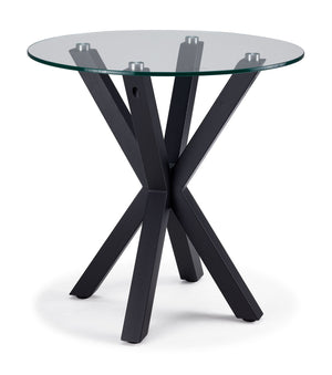 Gianna End Table - Glass