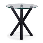 Gianna 21.5" End Table - Glass