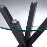 Gianna 21.5" End Table - Glass