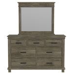 Glacier Point 7-Drawer Dresser- Greystone