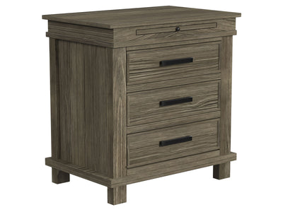 Glacier Point Night Table - Greystone