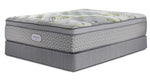 Beautyrest Max Glow Euro Top Medium Twin Mattress and Boxspring Set