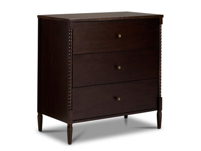 Delta Children Grace 3 Drawer Dresser - Walnut Espresso