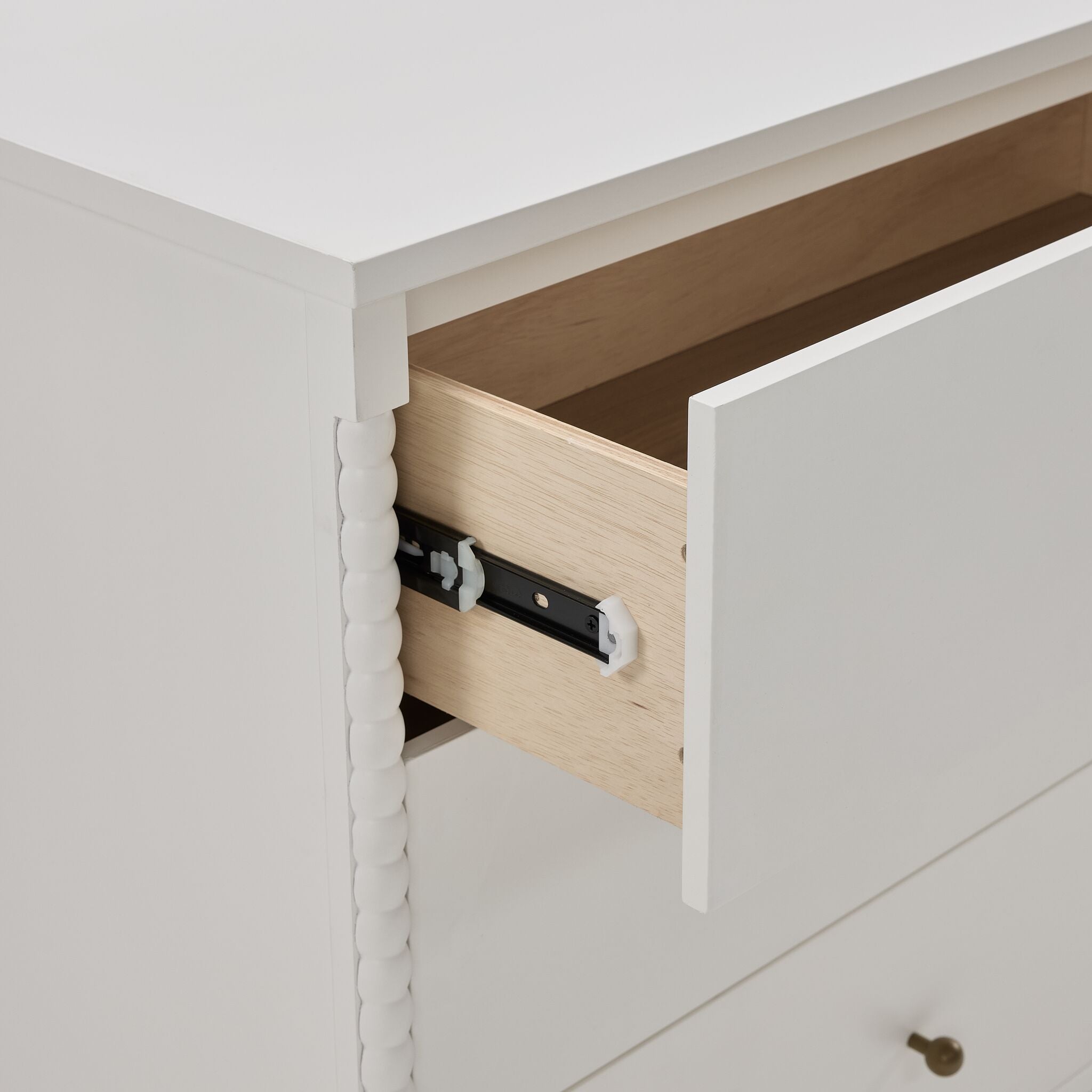 Delta Children Grace 3 Drawer Dresser - Bianca White