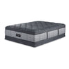 Beautyrest World Class Grandeur 2.0 Plush Queen Mattress and Low Profile Boxspring Set