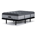Beautyrest World Class Grandeur 2.0 Plush Queen Mattress and L2 Motion Pro Adjustable Base