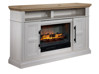 Granger 60" Fireplace TV Stand - Antique White