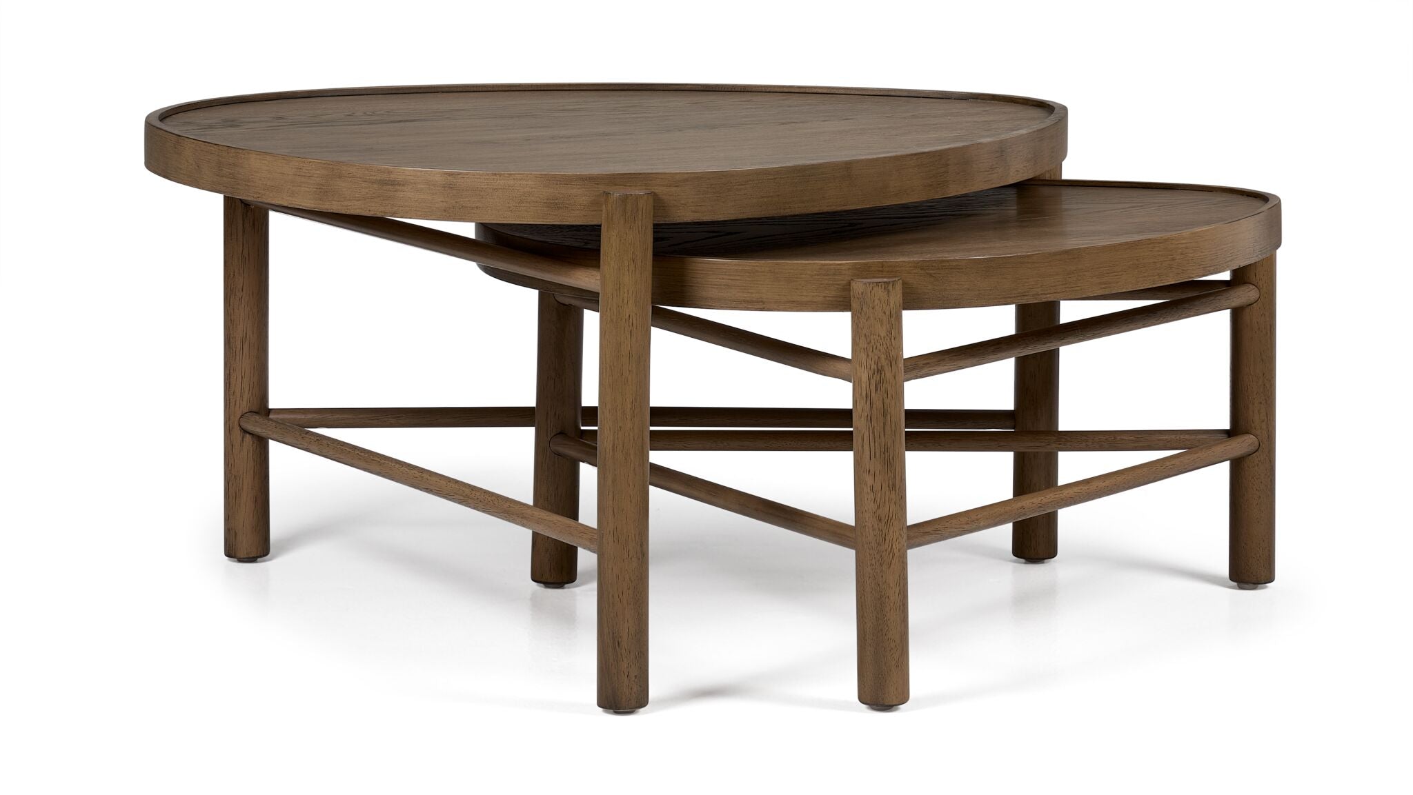 Hadleigh Nesting Coffee -Table Honey Brown Finish | Leon's