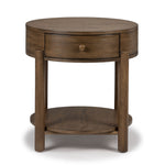 Hadleigh 24" End Table - Honey Brown Finish
