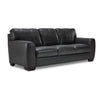 Halden Leather Sofa - Carbon Grey