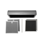 Hauslane Stainless Steel 30" 600 CFM Under Cabinet Range Hood - UC-B018SS-30