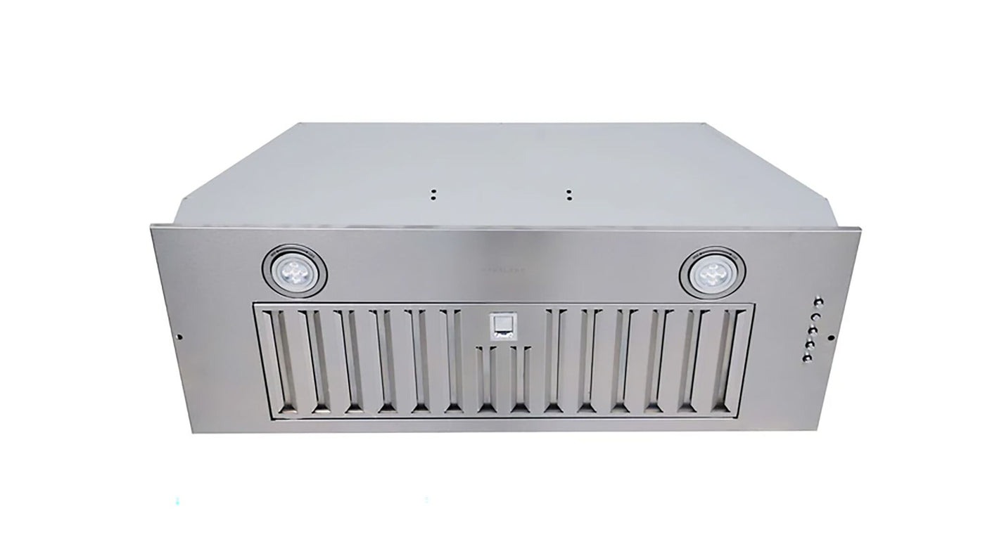 Hauslane Stainless Steel 30" 600 CFM Range Hood Insert - IN-R100SS-30