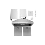 Hauslane Stainless Steel 30" 750 CFM Chimney Range Hood - WM-530SS-30B