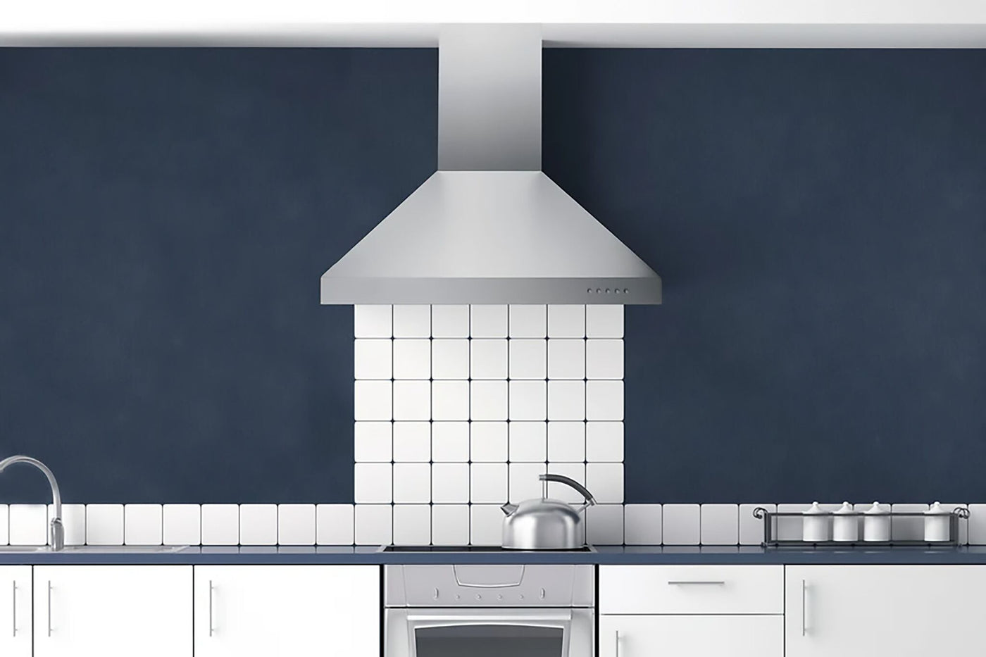 Hauslane Stainless Steel 30" 750 CFM Chimney Range Hood - WM-530SS-30B