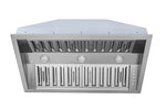 Hauslane Stainless Steel 34" 800 CFM Range Hood Insert - IN-R300SS-34