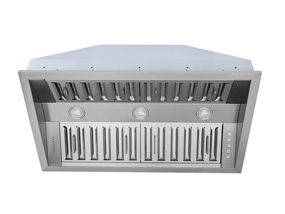 Hauslane Stainless Steel 46" 800 CFM Range Hood Insert - IN-R300SS-46