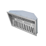 Hauslane Stainless Steel 40" 800 CFM Range Hood Insert - IN-R300SS-40