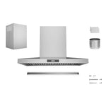Hauslane Stainless Steel 30" 800 CFM Wall Mount Range Hood - WM-540SS-30