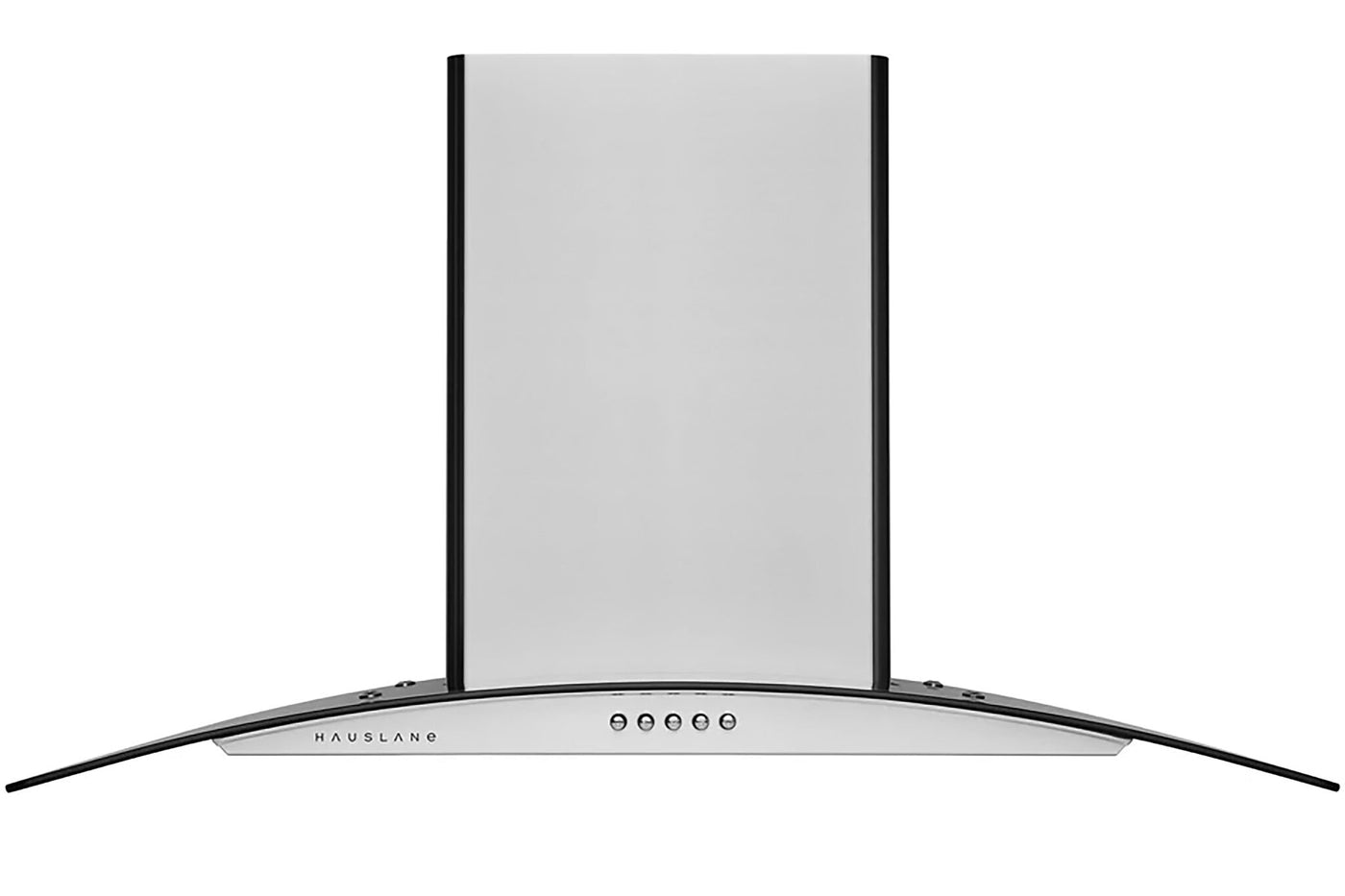 Hauslane Stainless Steel 30" 750 CFM Glass Wall Mount Range Hood - WM-600SS-30