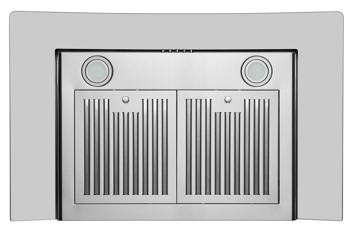 Hauslane Stainless Steel 36" 750 CFM Glass Wall Mount Range Hood - WM-600SS-36