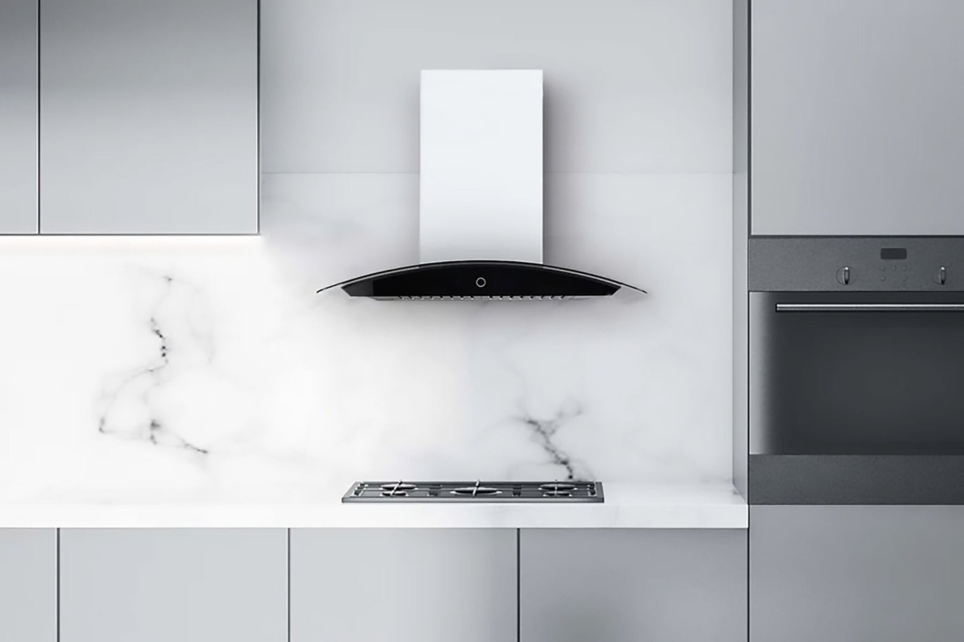Hauslane Stainless Steel 30" 900 CFM Wall Mount Range Hood - WM-639SS-30