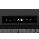 Hauslane Matte Black 36" 860 CFM Under Cabinet Range Hood - UC-PS18BLK-36