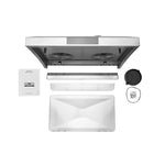 Hauslane Stainless Steel 30" 950 CFM Under Cabinet Range Hood - UC-PS38SS-30