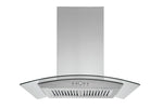 Hauslane Stainless Steel 30" 1000 CFM Ceiling Mount Range Hood - IS-200SS-30
