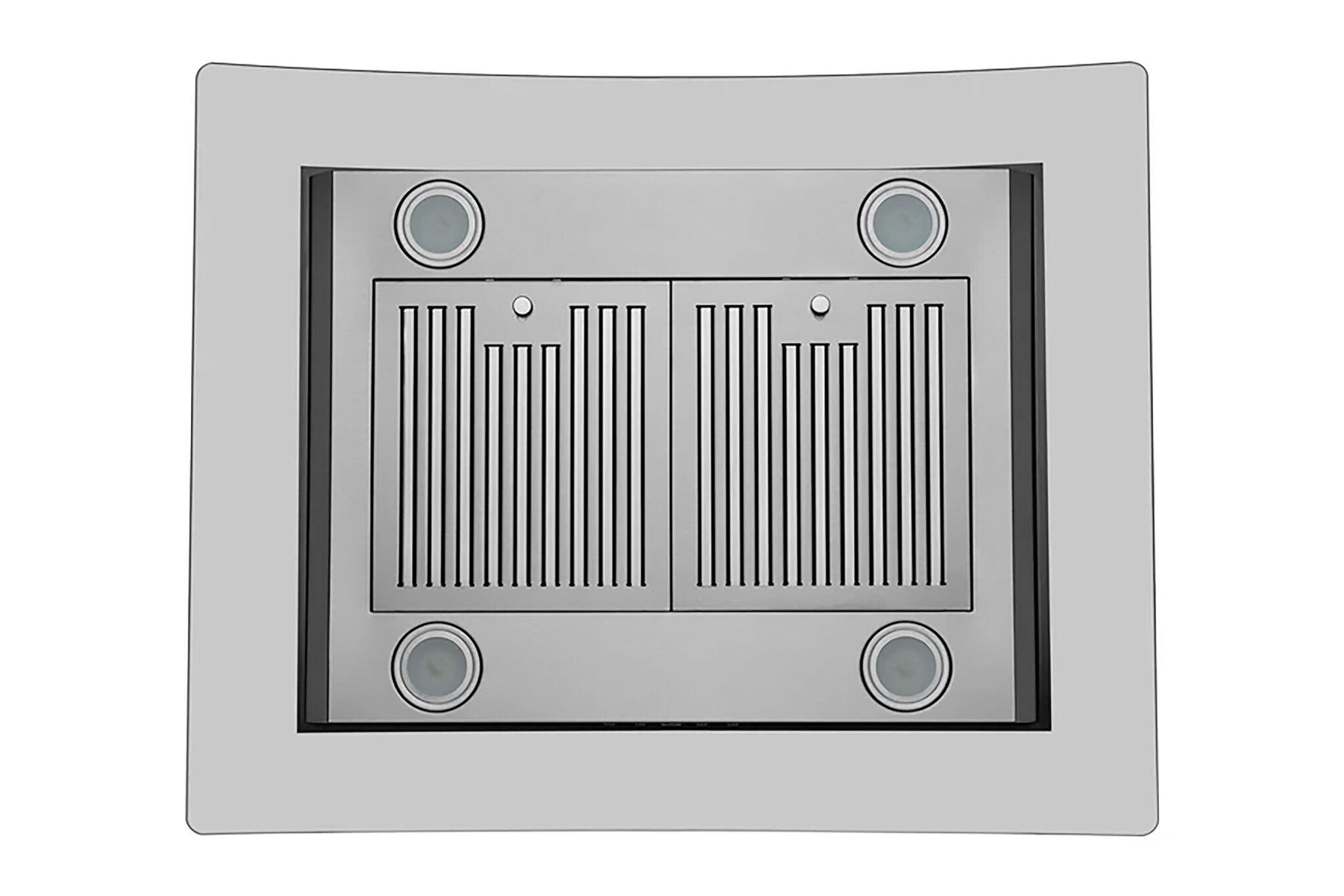 Hauslane Stainless Steel 36" 1000 CFM Ceiling Mount Range Hood - IS-200SS-36