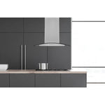 Hauslane Stainless Steel 36" 1000 CFM Ceiling Mount Range Hood - IS-200SS-36