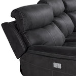 Haven Power Reclining Sofa and Chair Set - Grey