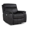 Haven Dual Power Reclining Chair - Grey