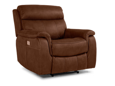 Haven Dual Power Reclining Chair - Mocha