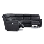 Haven 5-Piece Dual Power Reclining Sectional - Grey